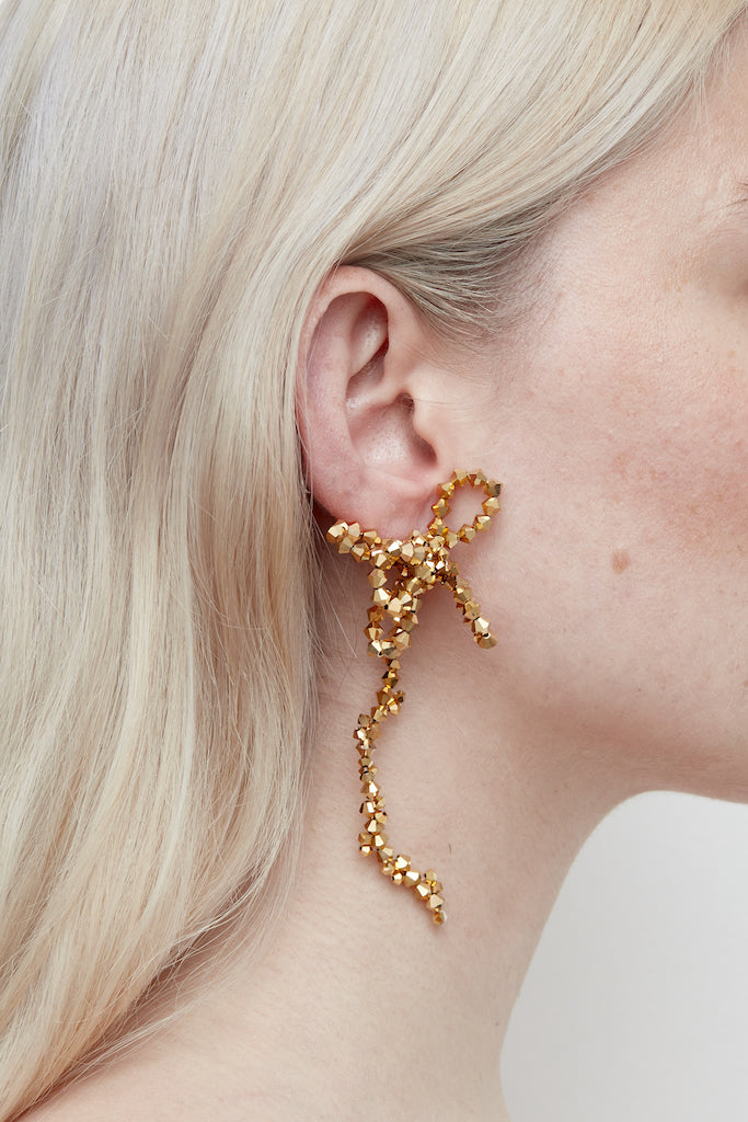 Alga Aureum Golden Pari Earrings Christmas 2023 Edition