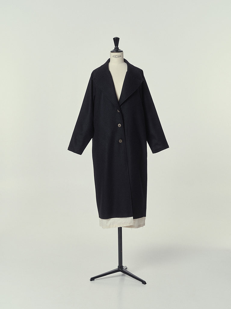 Wool Tailored Coat W003