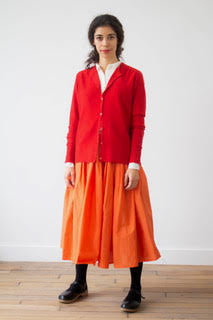 Yoyi Skirt in Orange Mecanique