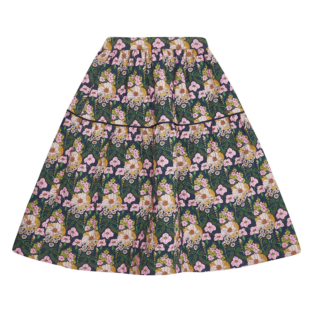 Creature Comforts Skirt in Far-Out Floral