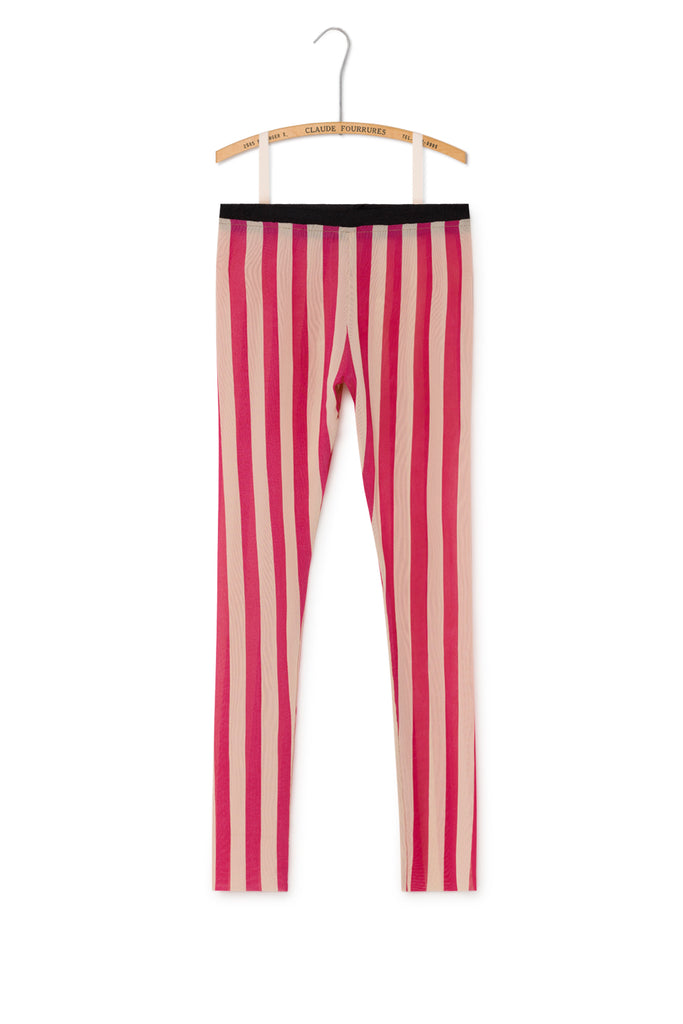 Playground leggings in Candy Pink Stripe